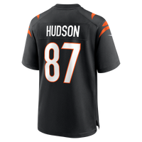 Cincinnati Bengals Tanner Hudson Nike Black Home Game Player Jersey