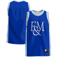 Franklin & Marshall Diplomats GameDay Greats Lightweight Basketball Jersey - Blue