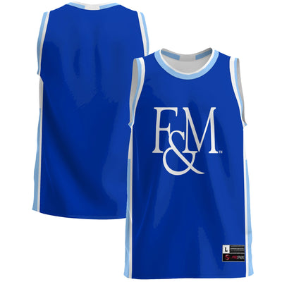 Franklin & Marshall Diplomats GameDay Greats Lightweight Basketball Jersey - Blue