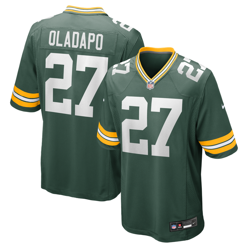 Green Bay Packers Kitan Oladapo Nike Green Game Jersey