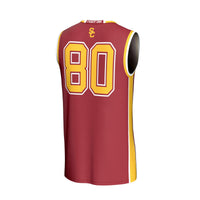 #80 USC Trojans GameDay Greats Lightweight Basketball Fashion Jersey - Cardinal