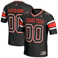 Texas Tech Red Raiders GameDay Greats Personalized Football Fashion Jersey - Black