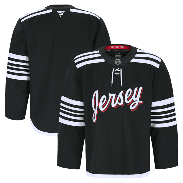 New Jersey Devils Fanatics Black Alternate Authentic Pro Jersey