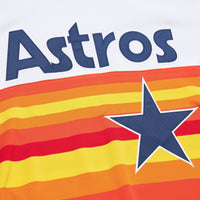 Houston Astros Lance Berkman Mitchell & Ness White 2004 Cooperstown Collection Authentic Throwback Jersey