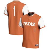 #1 Texas Longhorns GameDay Greats Lightweight Softball Jersey - Burnt Orange