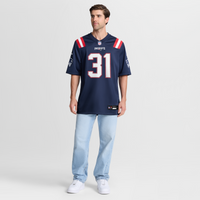 New England Patriots Kevin Byard III Nike Navy Team Game Jersey
