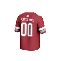 Washington State Cougars GameDay Greats NIL Pick-A-Player Football Fashion Jersey - Crimson