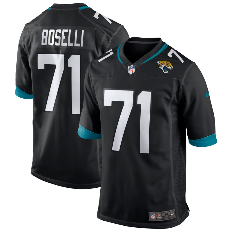 Jacksonville Jaguars Tony Boselli Nike Black Retired Player Alternate Game Jersey