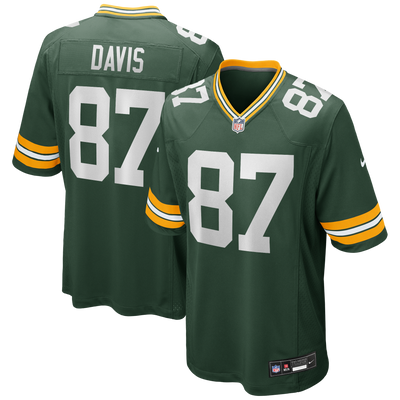 Green Bay Packers Willie Davis Nike Green Game Retired Player Jersey