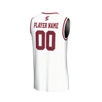 Santa Clara Broncos GameDay Greats NIL Pick-A-Player Basketball Lightweight Jersey - White