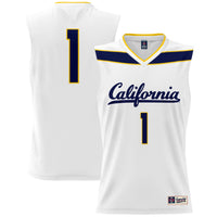 #1 Cal Bears GameDay Greats Lightweight Basketball Fashion Jersey - White