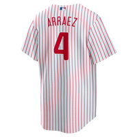 Philadelphia Phillies Luis Arraez Nike White Home Replica Jersey