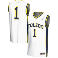 #1 Toledo Rockets GameDay Greats Lightweight Basketball Jersey - White
