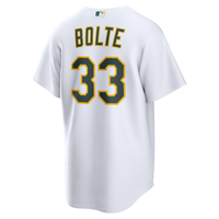 Athletics Henry Bolte Nike White Home Replica Jersey