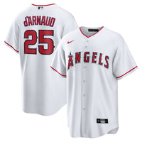 Los Angeles Angels Travis d'Arnaud Nike White Home Replica Jersey
