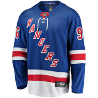 New York Rangers Jack Roslovic Fanatics Blue Home Premier Breakaway Player Jersey