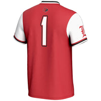 #1 Louisville Cardinals GameDay Greats Lightweight Softball Jersey - Red