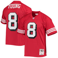 San Francisco 49ers Steve Young Mitchell & Ness Scarlet Legacy Replica Jersey