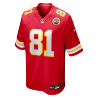 Kansas City Chiefs Nikko Remigio Nike Red Team Game Jersey