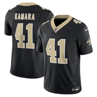 New Orleans Saints Alvin Kamara Nike Black Vapor F.U.S.E. Limited Jersey
