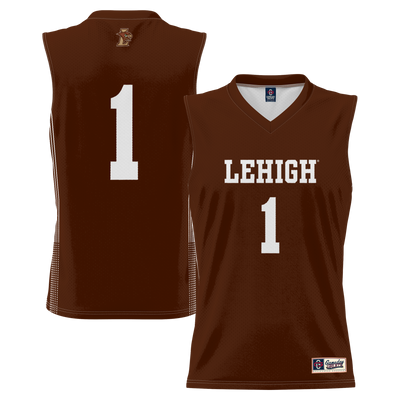 #1 Lehigh Mountain Hawks GameDay Greats Lightweight Basketball Jersey - Brown