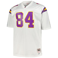 Minnesota Vikings Randy Moss Mitchell & Ness White Big & Tall 1998 Legacy Retired Player Jersey