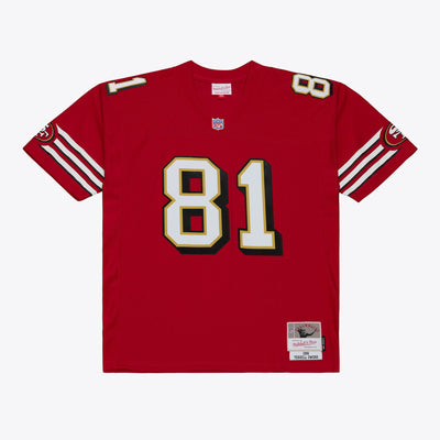San Francisco 49ers Terrell Owens Mitchell & Ness Red 1996 Legacy Replica Player Jersey