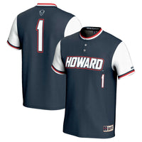 #1 Howard Bison GameDay Greats Lightweight Softball Jersey - Navy