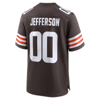 Cleveland Browns Justin Jefferson Nike Brown Game Jersey