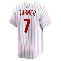 Philadelphia Phillies Trea Turner Nike White Home Limited Player Jersey