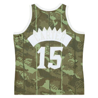 Toronto Raptors NBA Vince Carter 1998 Ghost Green Camo Swingman Jersey By Mitchell & Ness -