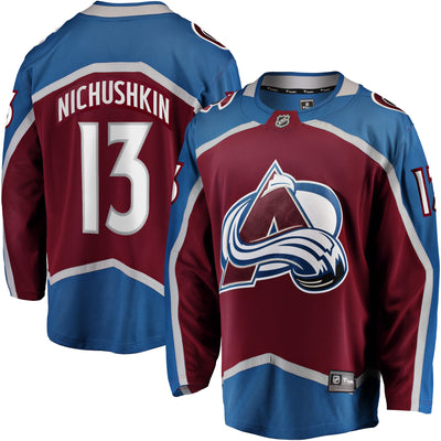 Colorado Avalanche Valeri Nichushkin Fanatics Burgundy Breakaway Player Jersey