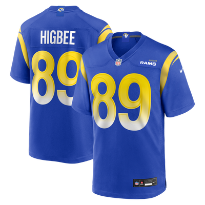 Los Angeles Rams Tyler Higbee Nike Royal Game Player Jersey