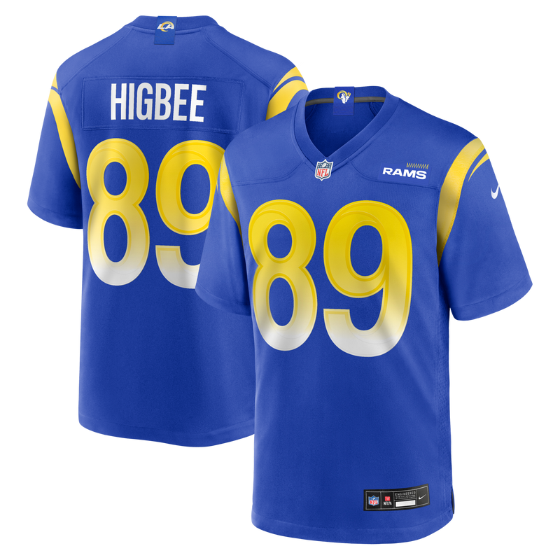 Los Angeles Rams Tyler Higbee Nike Royal Game Player Jersey