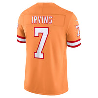 Tampa Bay Buccaneers Bucky Irving Nike Creamsicle Alternate Vapor F.U.S.E. Stitched Limited Jersey