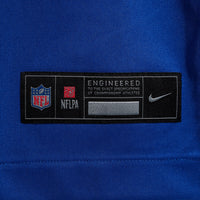 New York Giants Abdul Carter Nike Royal Alternate 2 Game Jersey