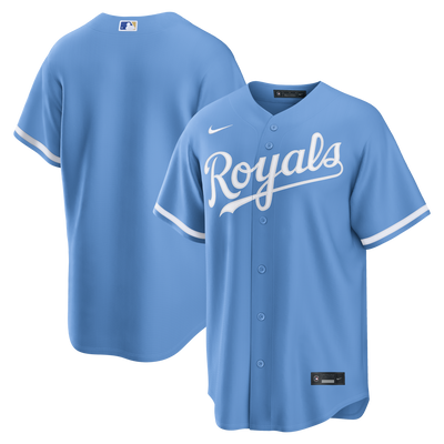 Kansas City Royals Nike Light Blue Alternate Replica Jersey