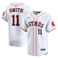 Houston Astros Cam Smith #11 Nike White Home Limited Player Jersey