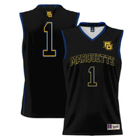 #1 Marquette Golden Eagles GameDay Greats Lightweight Basketball Jersey - Black