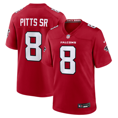 Atlanta Falcons Kyle Pitts Sr. Nike Red Game Jersey