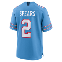 Tennessee Titans Tyjae Spears Nike Light Blue Game Jersey