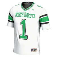 #1 North Dakota GameDay Greats Endzone Football Jersey - White