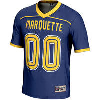 Marquette Golden Eagles GameDay Greats NIL Pick-A-Player Lightweight Lacrosse Jersey - Navy