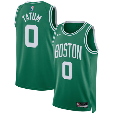 Boston Celtics Nike Icon Edition Swingman Jersey - Kelly Green - Jayson Tatum