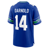 Seattle Seahawks Sam Darnold Nike Royal Alternate Game Player Jersey