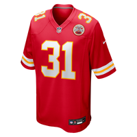 Kansas City Chiefs Jeffrey Bassa Nike Red Team Game Jersey