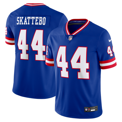 New York Giants Cam Skattebo Nike Royal Legacy Vapor Untouchable Stitched Limited Jersey