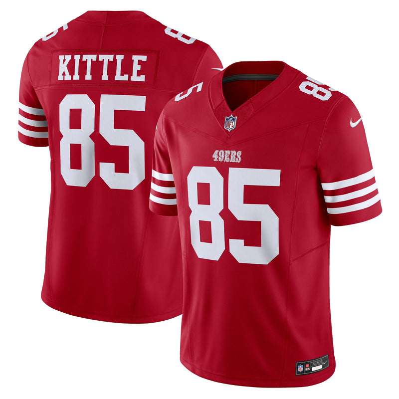 San Francisco 49ers George Kittle Nike Scarlet Vapor F.U.S.E. Limited Jersey