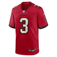 Tampa Bay Buccaneers Rueben Bain Jr. Nike Red 2026 NFL Draft First Round Pick No. 15 Team Game Jersey