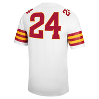 #24 Iowa State Cyclones Nike Untouchable Football Jersey – White